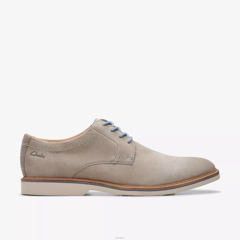 HZVP718 ático lt encaje nubuck gris Clarks