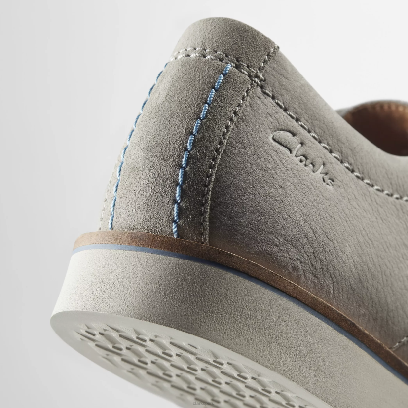HZVP718 ático lt encaje nubuck gris Clarks
