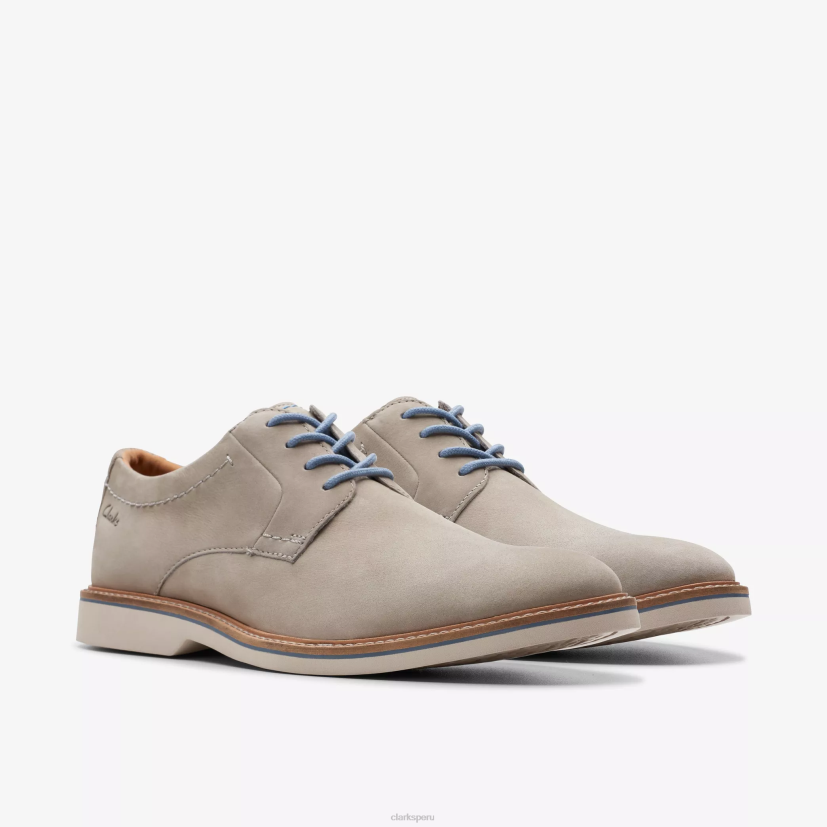 HZVP718 ático lt encaje nubuck gris Clarks