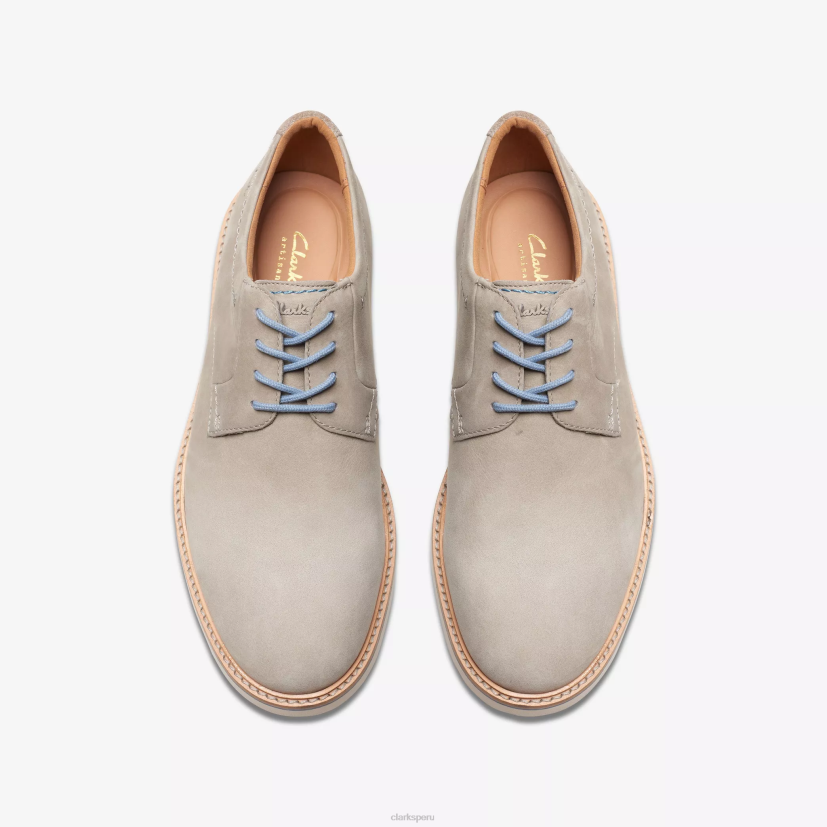 HZVP718 ático lt encaje nubuck gris Clarks
