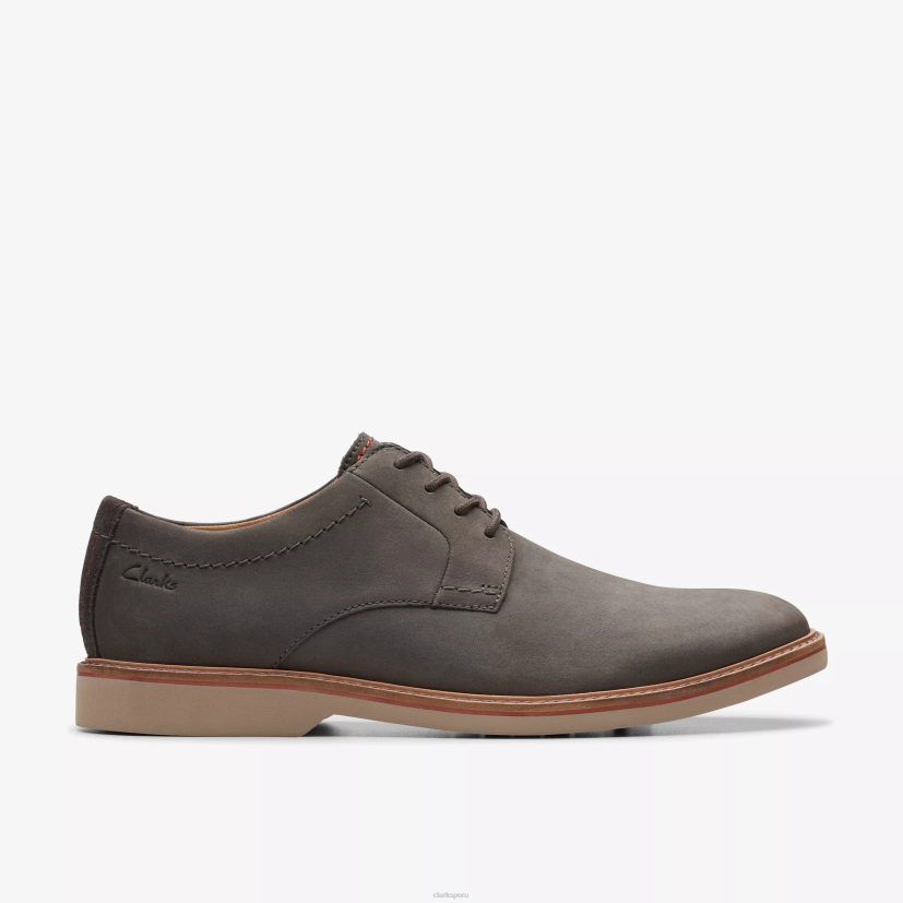HZVP721 ático lt encaje nubuck gris oscuro Clarks