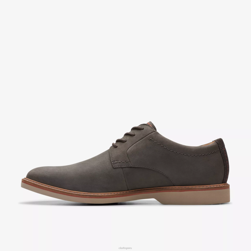 HZVP721 ático lt encaje nubuck gris oscuro Clarks