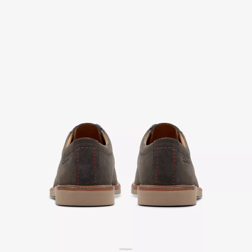HZVP721 ático lt encaje nubuck gris oscuro Clarks