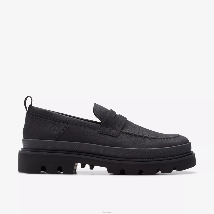 HZVP724 paso badell nubuck negro Clarks