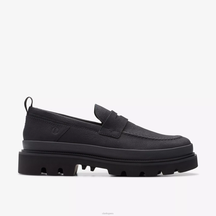HZVP724 paso badell nubuck negro Clarks