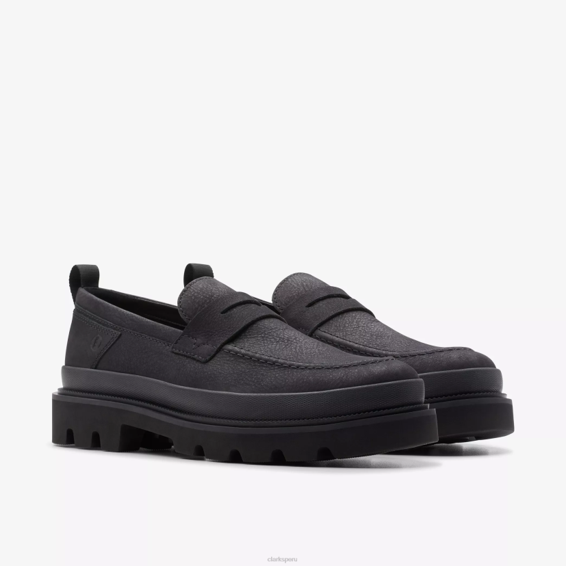 HZVP724 paso badell nubuck negro Clarks