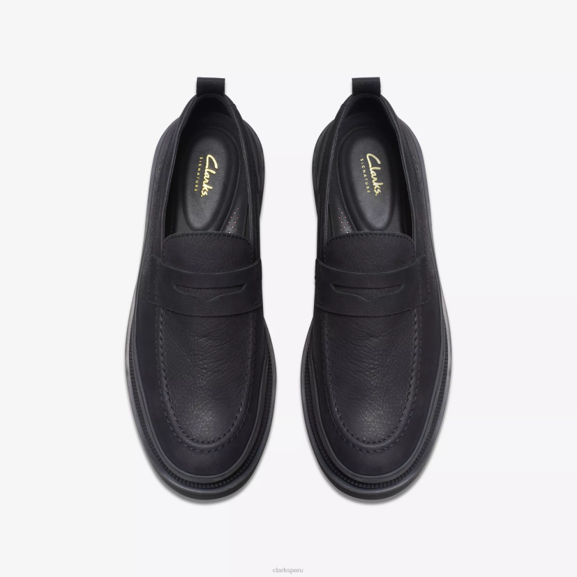 HZVP724 paso badell nubuck negro Clarks