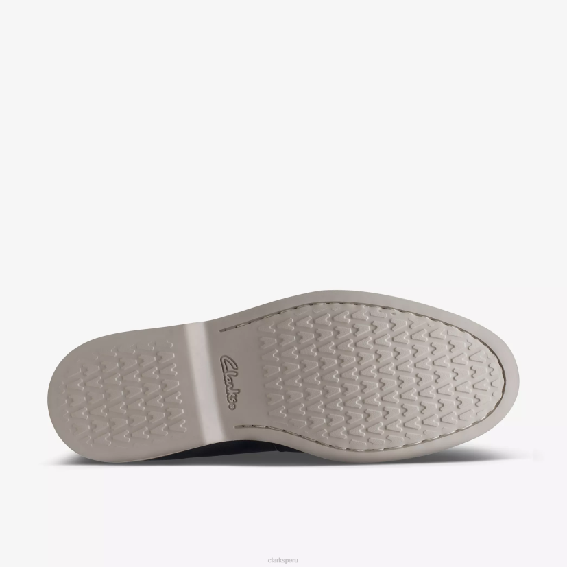 HZVP726 deslizamiento del ático gamuza azul marino Clarks