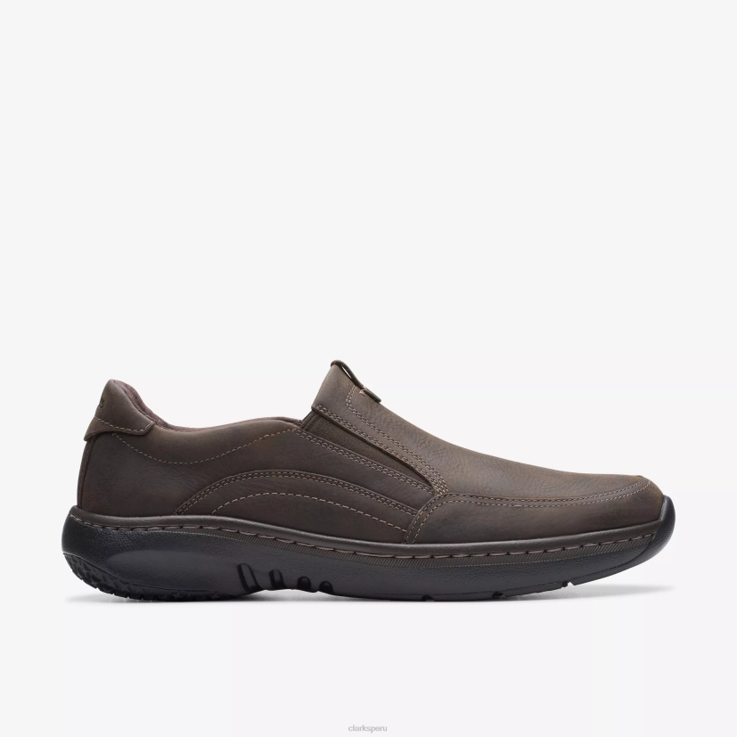 HZVP728 clarks pro paso marrón oscuro caído Clarks