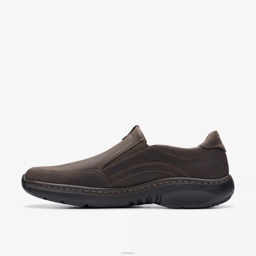 HZVP728 clarks pro paso marrón oscuro caído Clarks