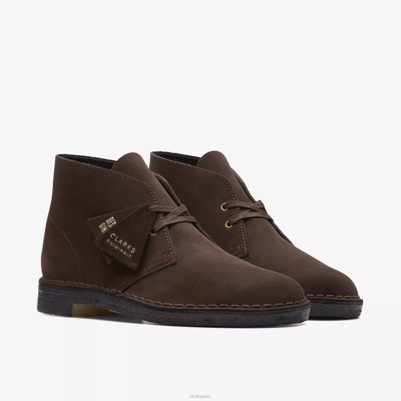 HZVP730 bota del desierto gamuza marrón Clarks