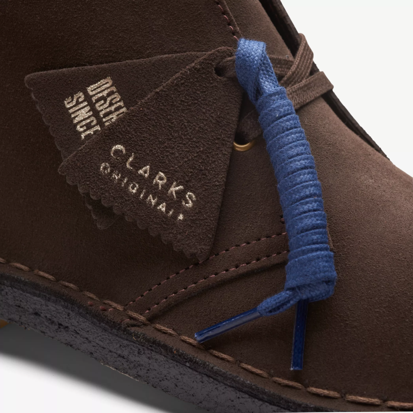 HZVP730 bota del desierto gamuza marrón Clarks