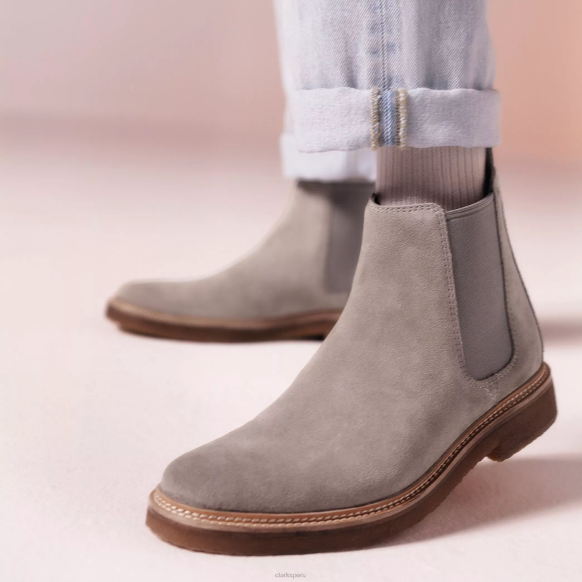 HZVP733 clarkdale fácil gris Clarks