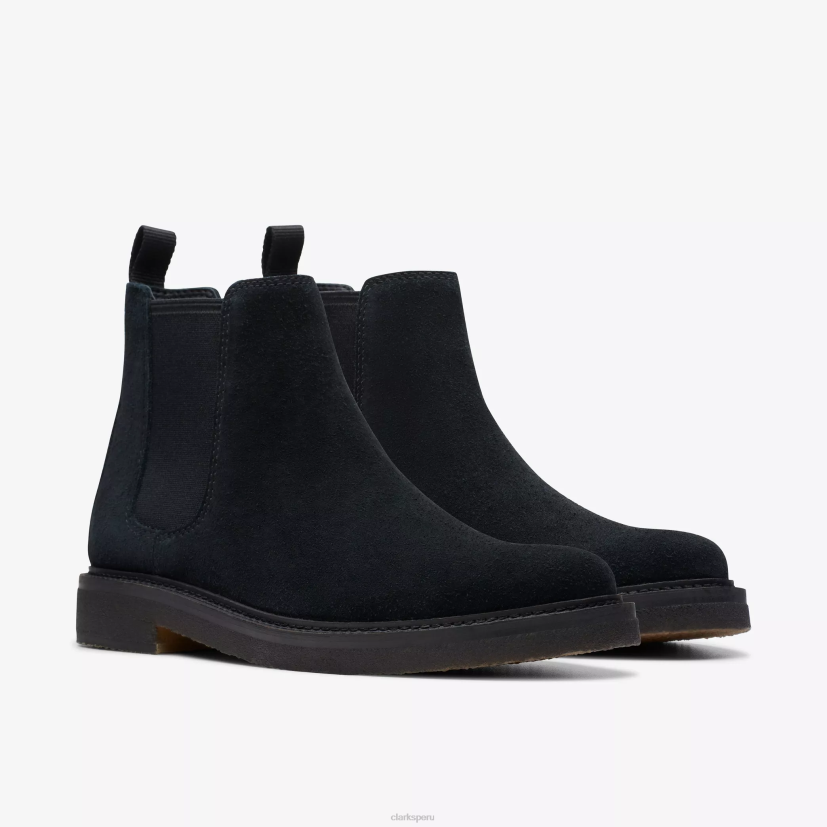 HZVP734 clarkdale fácil ante negro Clarks