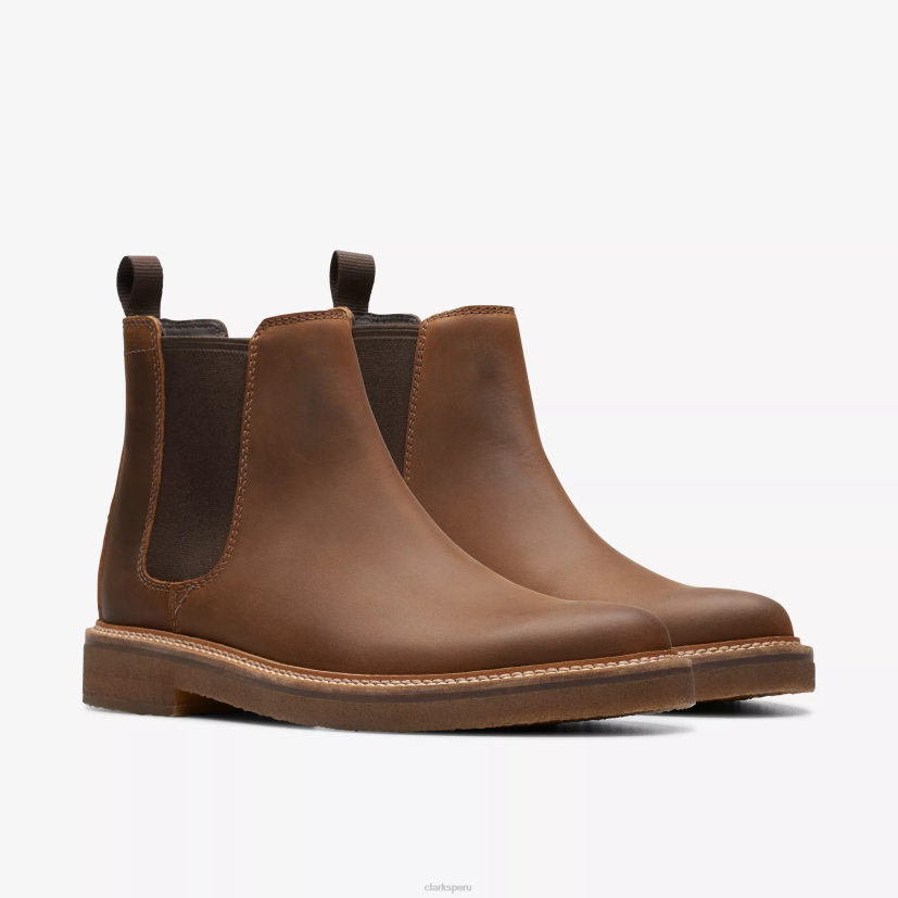 HZVP736 clarkdale fácil cuero de cera de abejas Clarks