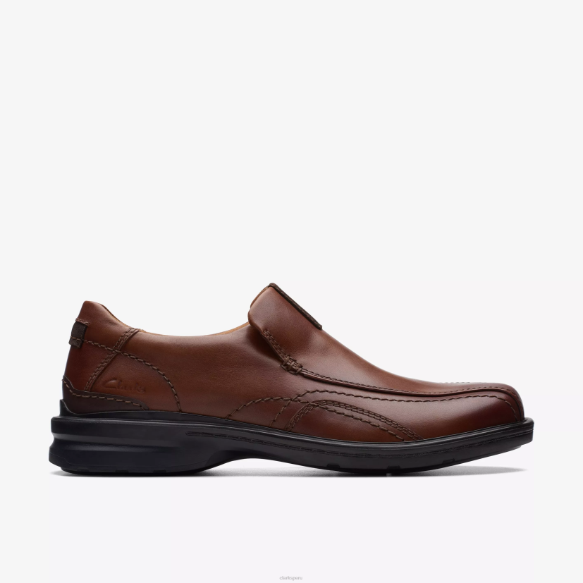 HZVP742 paso gessler cuero bronceado oscuro Clarks
