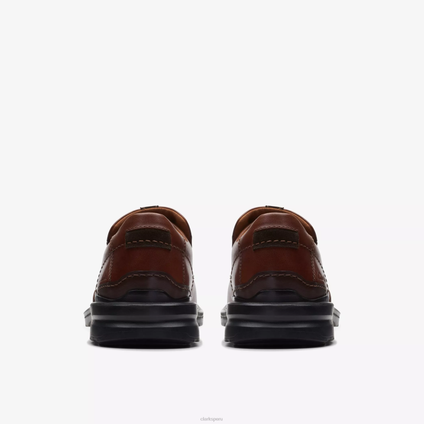 HZVP742 paso gessler cuero bronceado oscuro Clarks