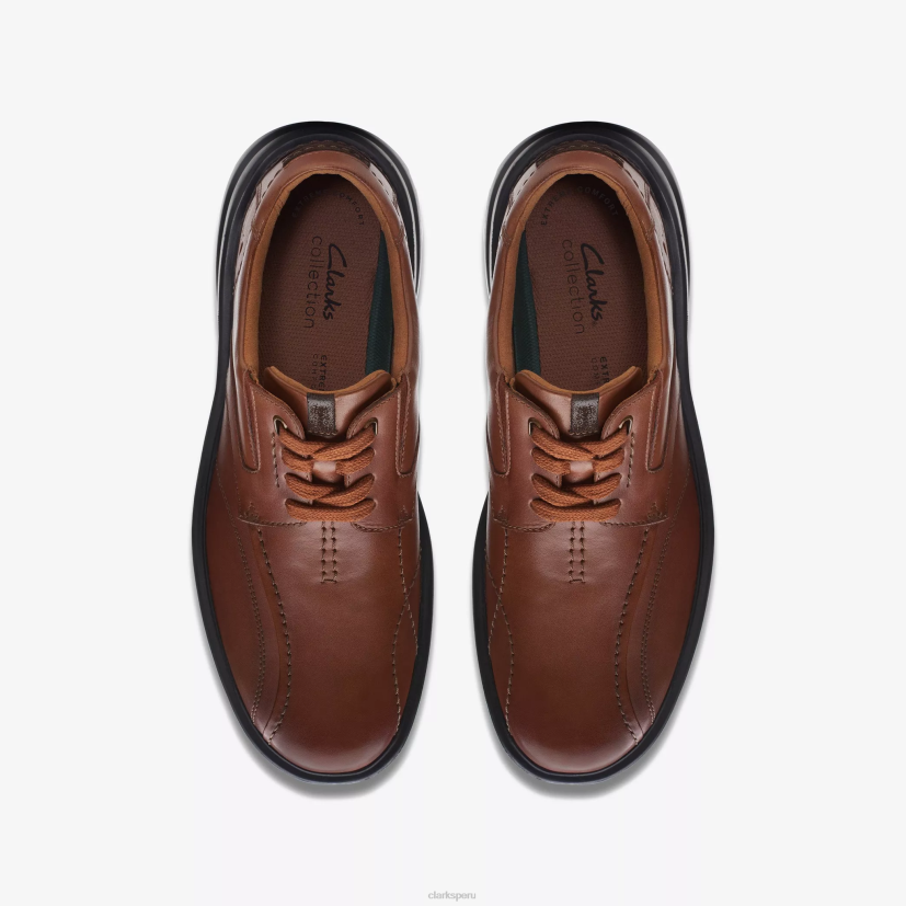 HZVP745 encaje gessler cuero bronceado oscuro Clarks