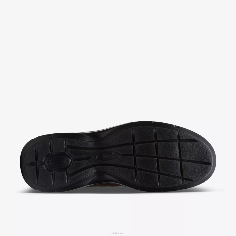 HZVP746 encaje gessler cuero marrón oscuro Clarks