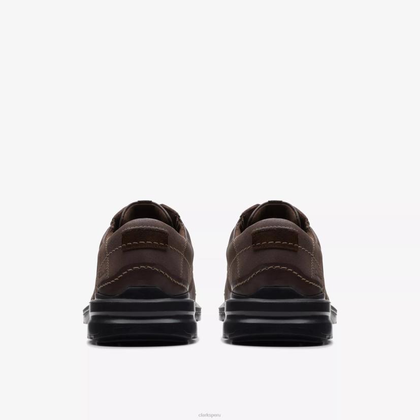 HZVP746 encaje gessler cuero marrón oscuro Clarks