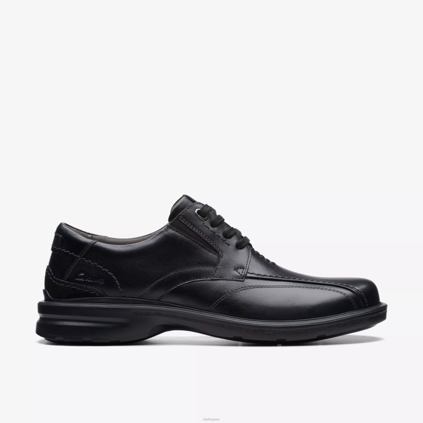 HZVP747 encaje gessler cuero negro Clarks
