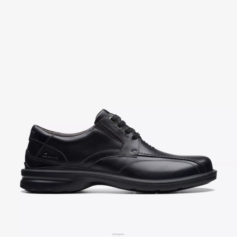 HZVP747 encaje gessler cuero negro Clarks