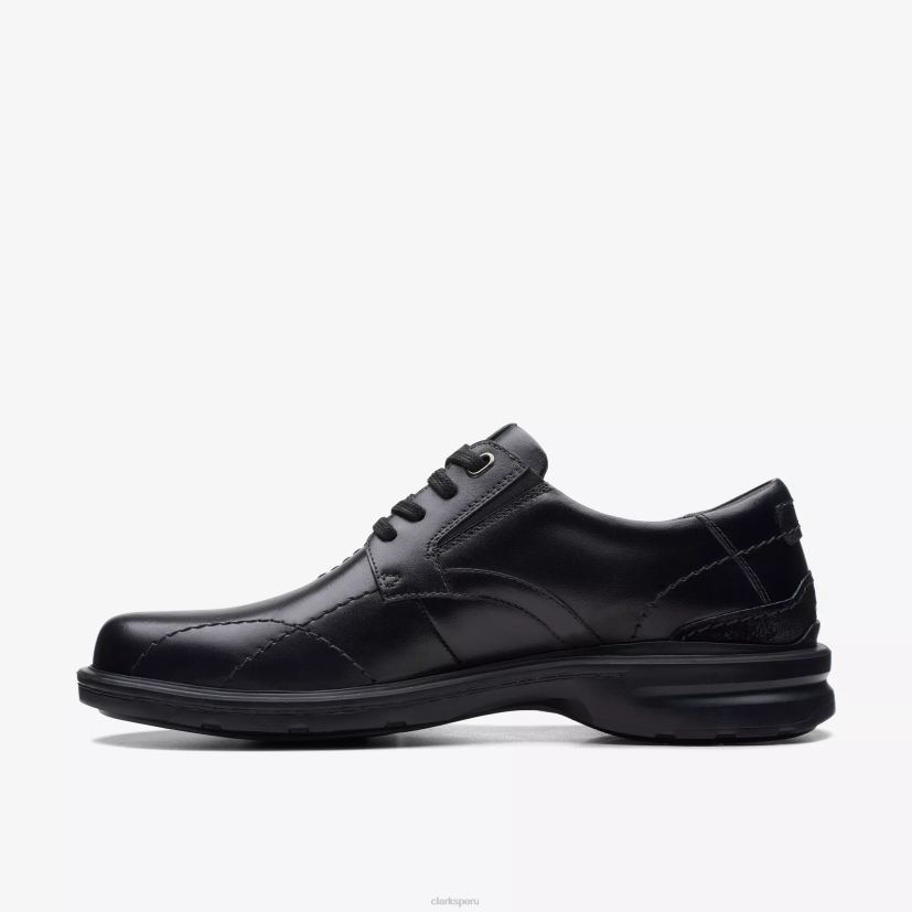HZVP747 encaje gessler cuero negro Clarks
