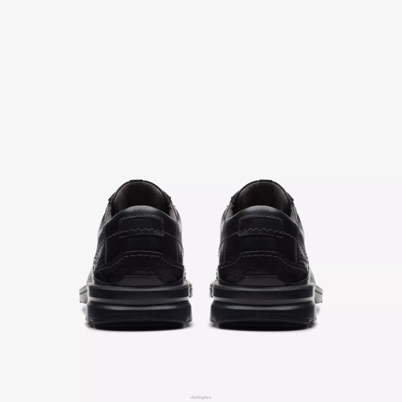 HZVP747 encaje gessler cuero negro Clarks