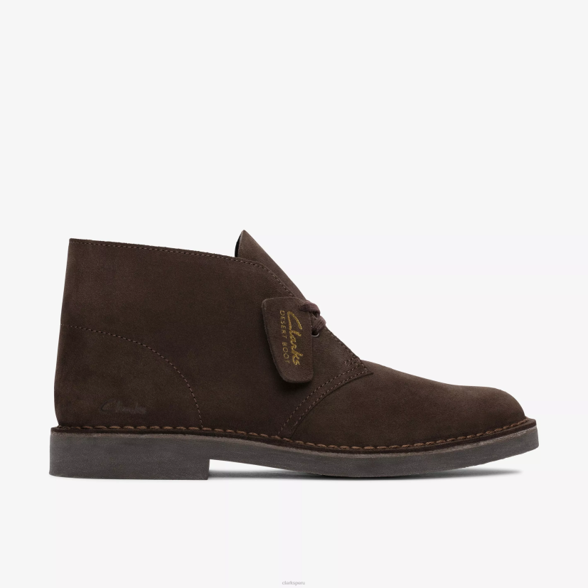 HZVP751 bota desierto evo gamuza marrón oscuro Clarks