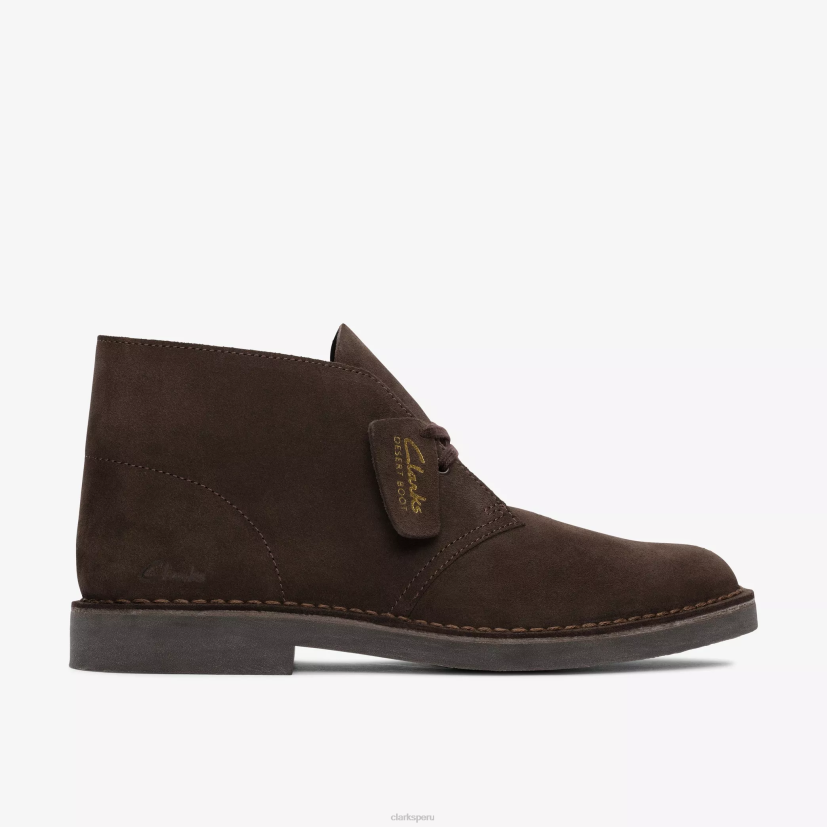 HZVP751 bota desierto evo gamuza marrón oscuro Clarks