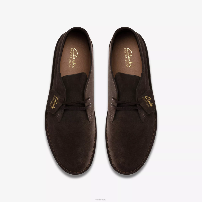 HZVP751 bota desierto evo gamuza marrón oscuro Clarks