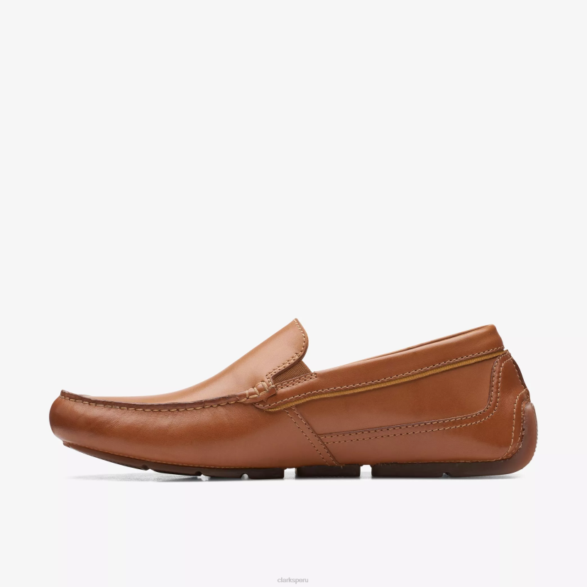 HZVP752 tirador llano cuero marrón Clarks