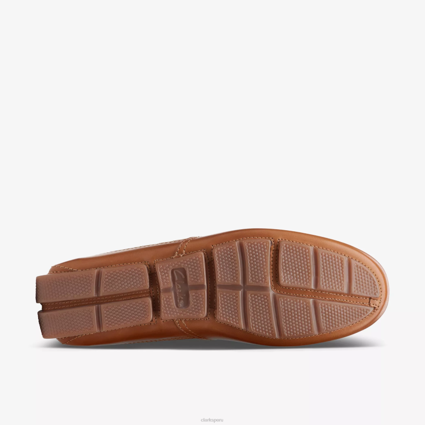 HZVP752 tirador llano cuero marrón Clarks