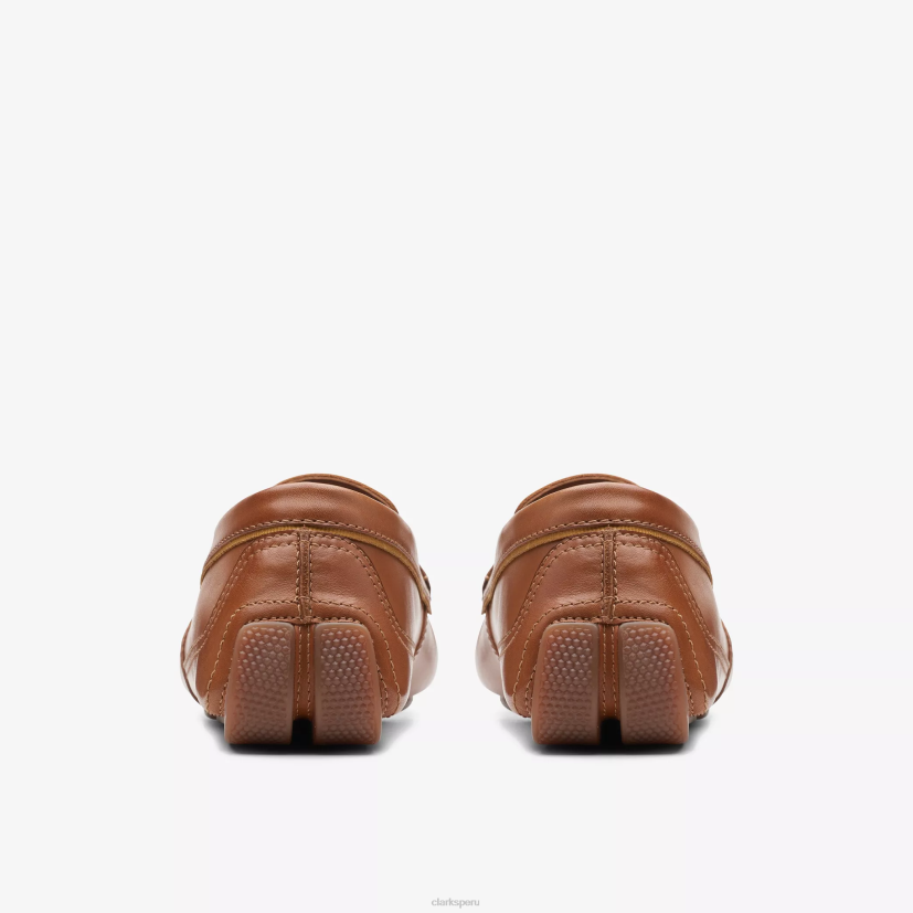 HZVP752 tirador llano cuero marrón Clarks