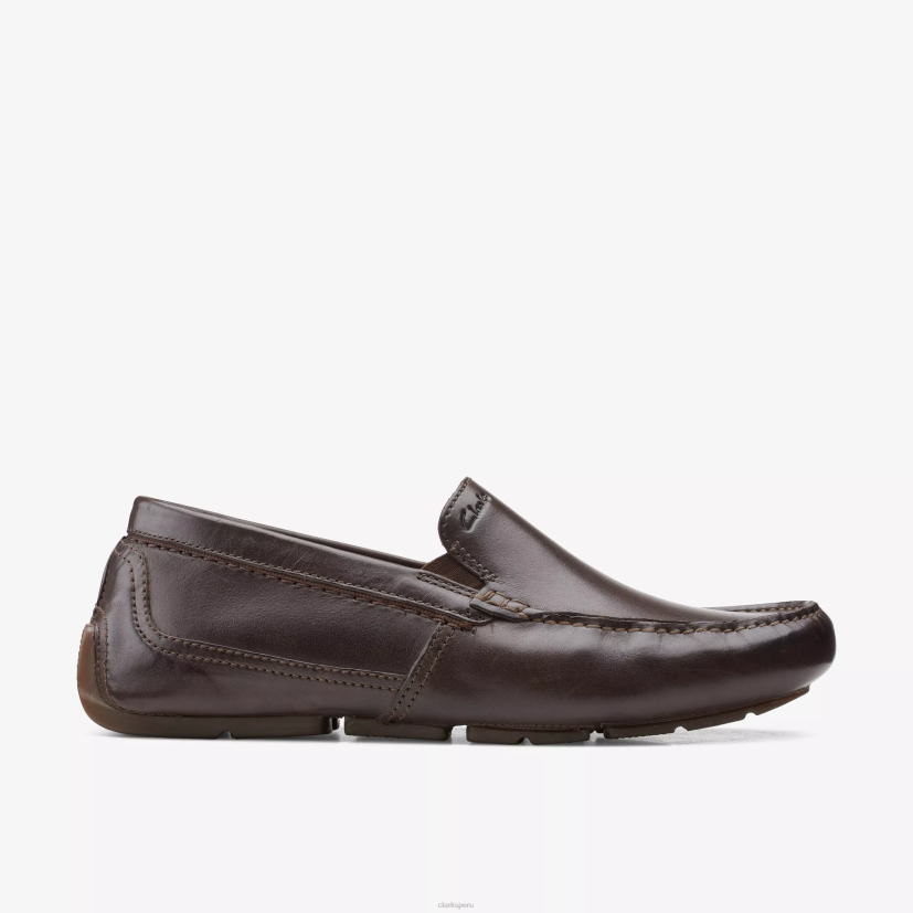 HZVP753 tirador llano marron oscuro Clarks