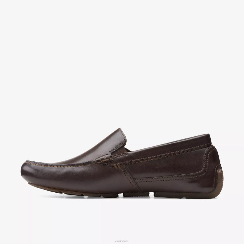 HZVP753 tirador llano marron oscuro Clarks