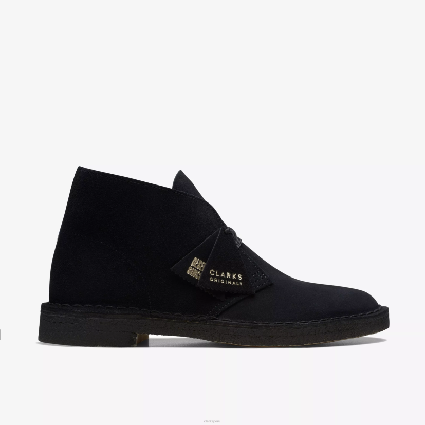 HZVP756 bota del desierto ante negro Clarks