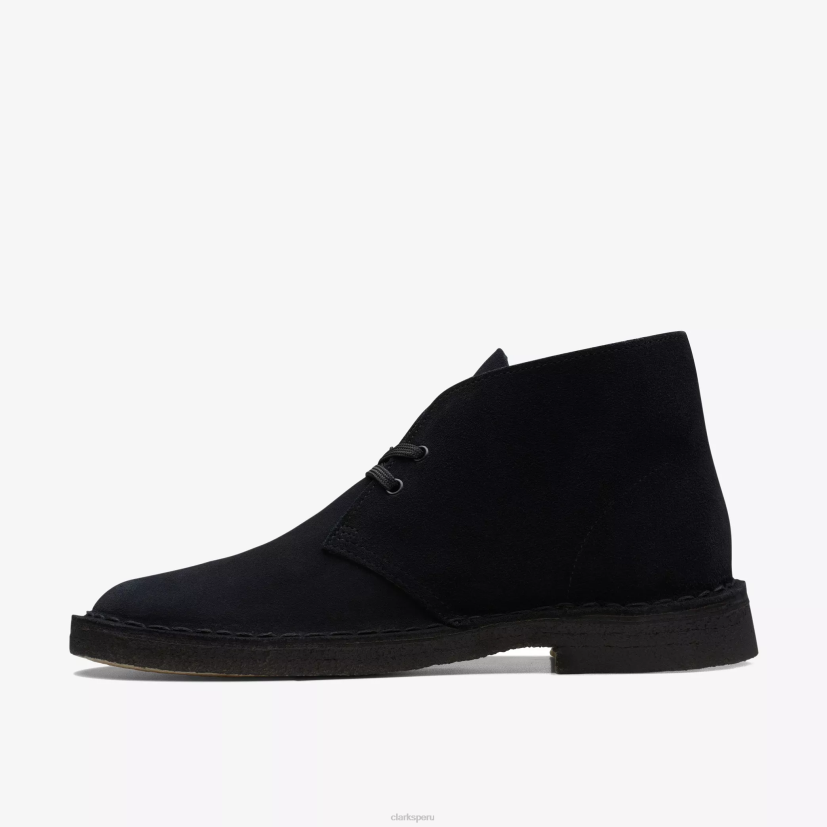 HZVP756 bota del desierto ante negro Clarks