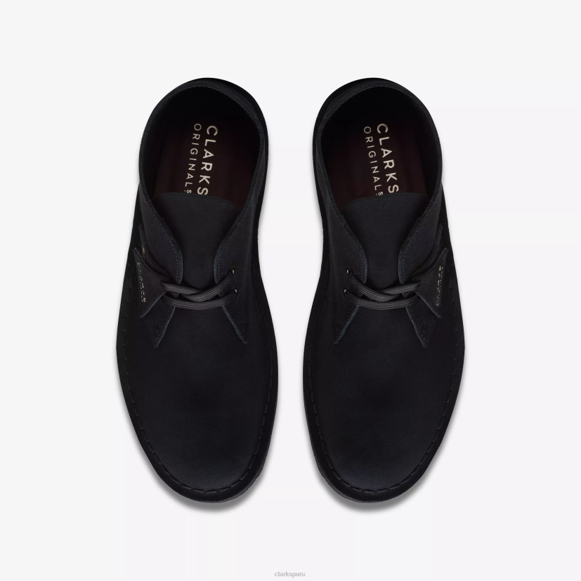 HZVP756 bota del desierto ante negro Clarks