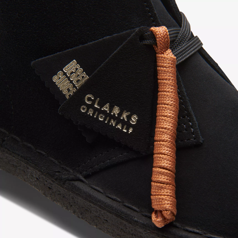 HZVP756 bota del desierto ante negro Clarks