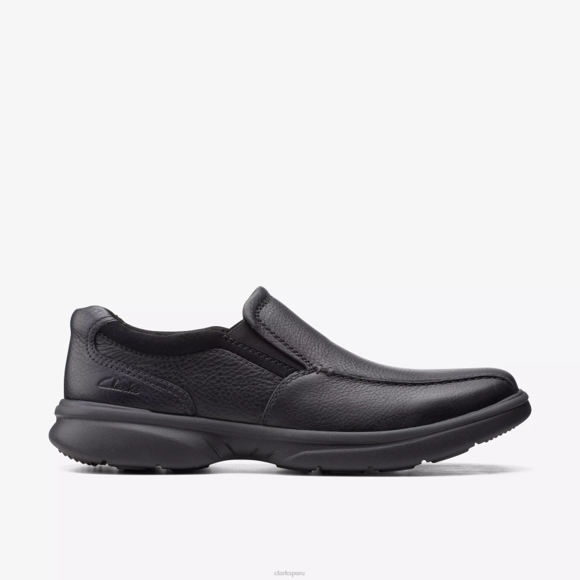 HZVP758 paso de bradley cuero negro caído Clarks