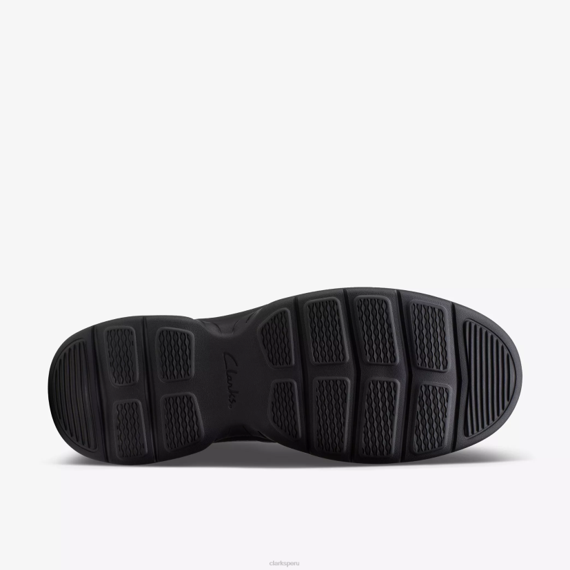 HZVP758 paso de bradley cuero negro caído Clarks