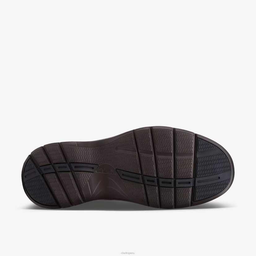 HZVP759 encaje brawley cuero caoba Clarks