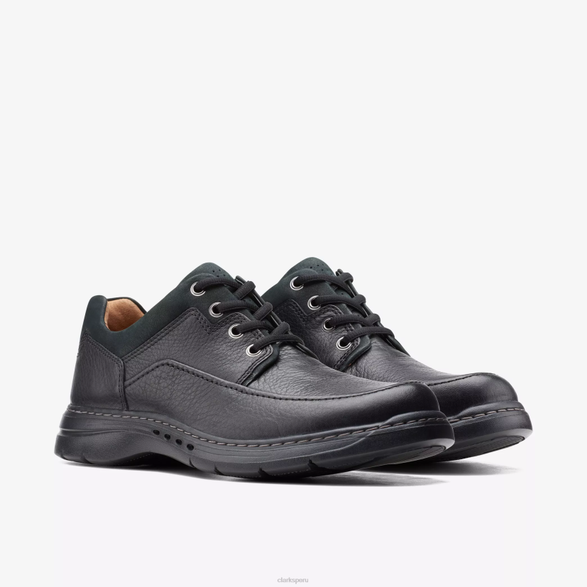 HZVP760 encaje brawley cuero negro Clarks