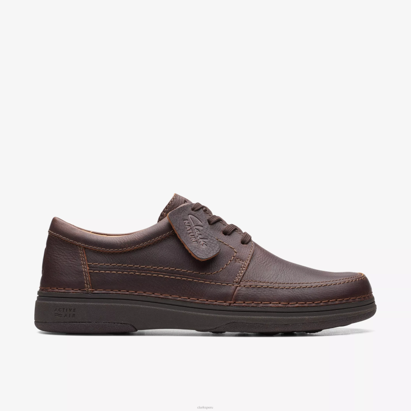 HZVP768 naturaleza 5 lo cuero marrón oscuro Clarks