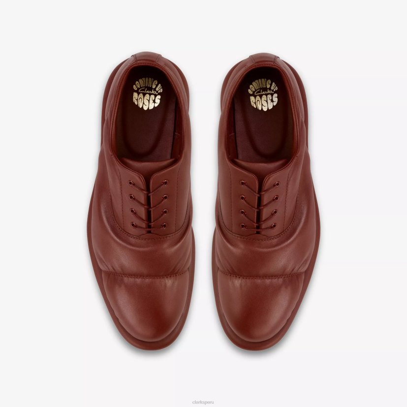 HZVP775 martine rose hombre oxford 1 cuero sangre de buey Clarks