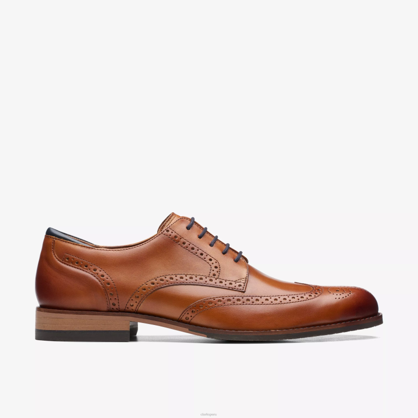 HZVP776 límite de arlo artesanal cuero marrón Clarks