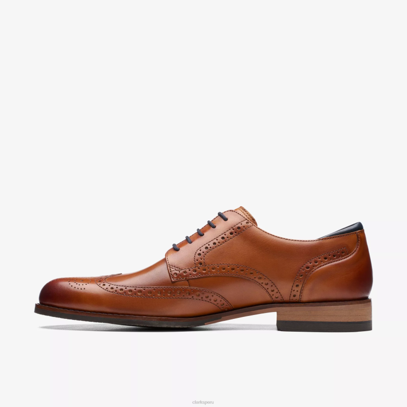 HZVP776 límite de arlo artesanal cuero marrón Clarks