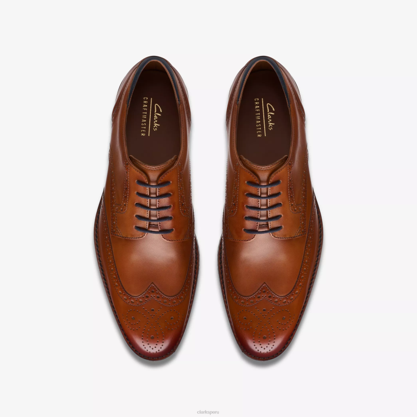 HZVP776 límite de arlo artesanal cuero marrón Clarks