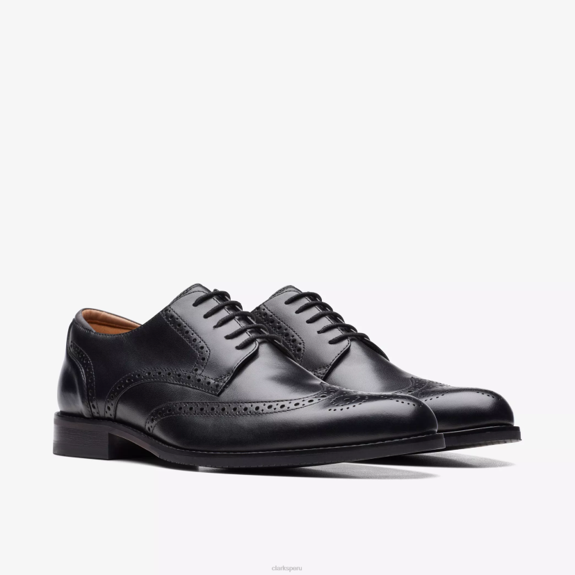 HZVP777 límite de arlo artesanal cuero negro Clarks